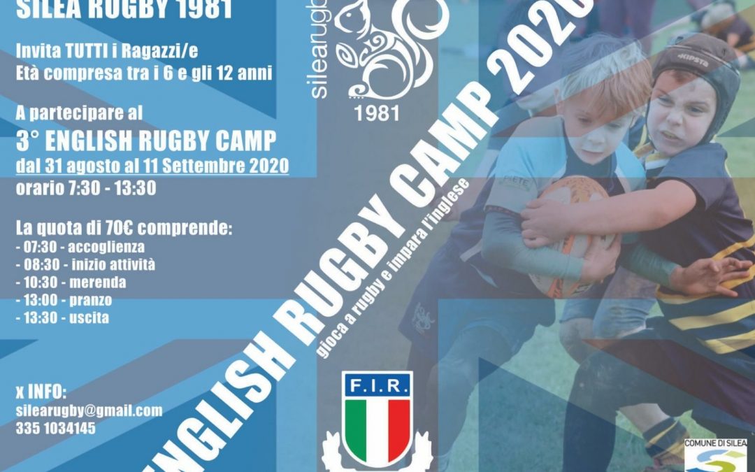 English Rugby Camp 2020